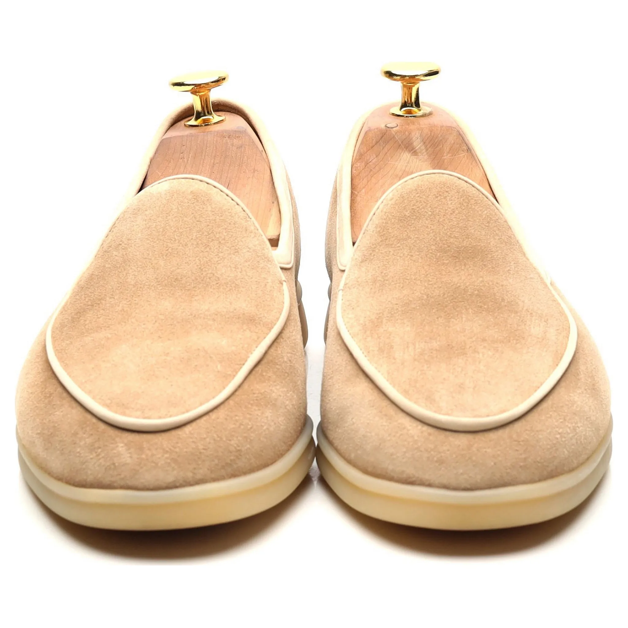 Women's 'Sagan Stride' Beige Suede Slip On Loafers UK 5 / UK 5.5