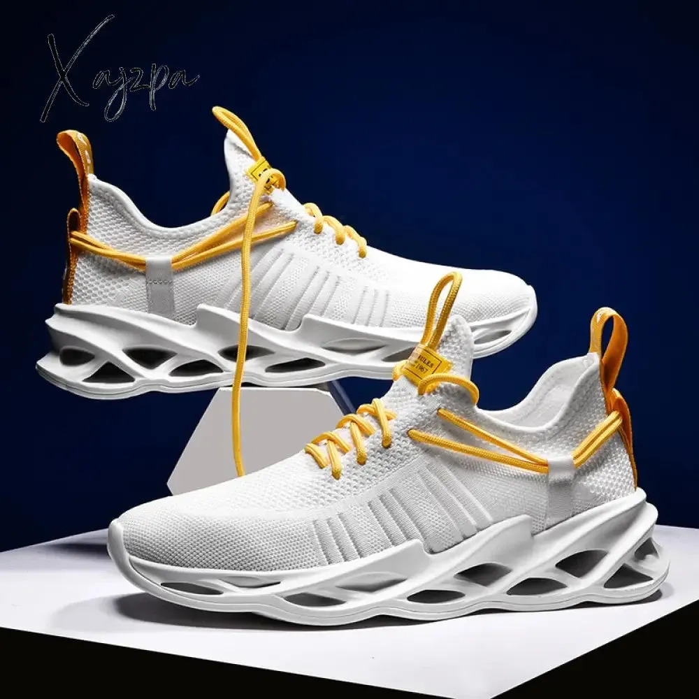 Xajzpa - men shoes Sneakers Male tenis Luxury shoes Mens casual Shoes Trainer Race white Shoes fashion loafers running Shoes for men