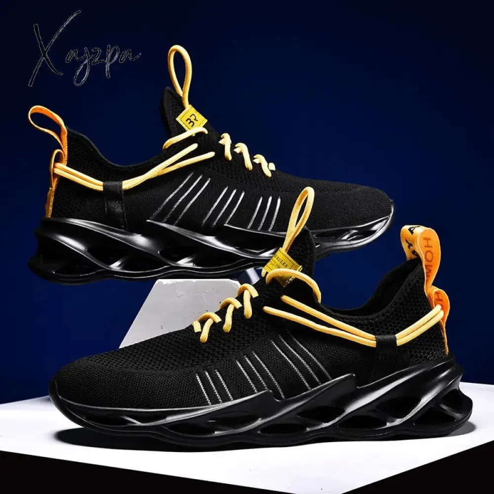 Xajzpa - men shoes Sneakers Male tenis Luxury shoes Mens casual Shoes Trainer Race white Shoes fashion loafers running Shoes for men